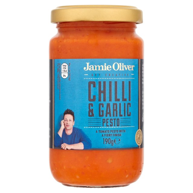 Jamie Oliver Chilli & Garlic Pesto, 190g