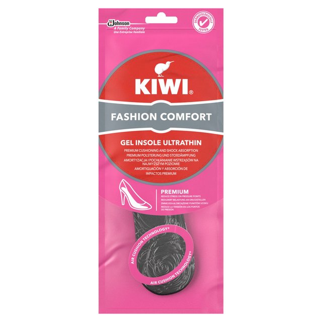 Kiwi Shoe Fashion Comfort Gel Insole Ultrathin, 2"