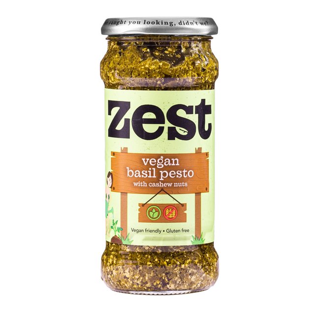 Zest Vegan Basil Pesto, 340g