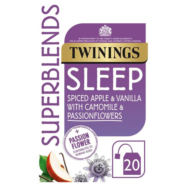 Twinings Superblends Sleep With Spiced Apple and Camomile, 20 Per Pack