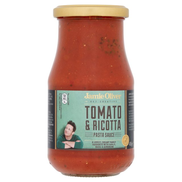 Jamie Oliver Tomato, Ricotta & Basil Pasta Sauce, 400g