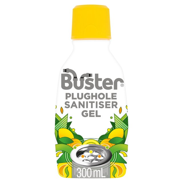 Buster Plughole Sanitiser Active Gel, 300ml