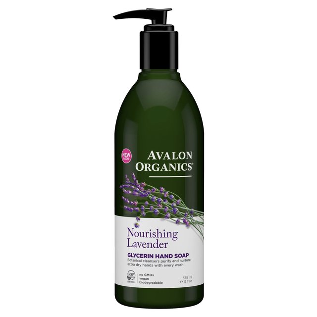 Avalon Organic Lavender Glycerin Hand Soap, Vegan, 355ml