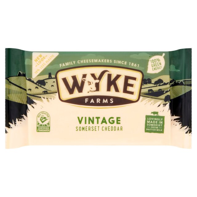 Wyke Farms Vintage White Cheddar, 300g