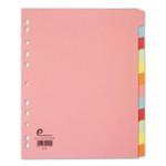 5 Star Office File Dividers Extra Wide A4+ with 12 Tabs