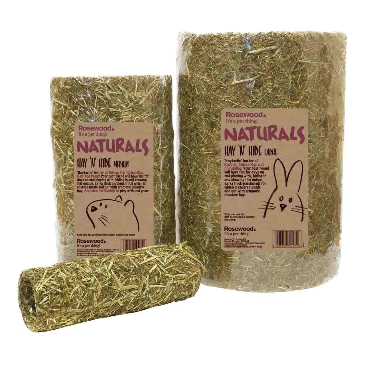 An image of Rosewood Boredom Breaker Hay 'n' Hide Large
