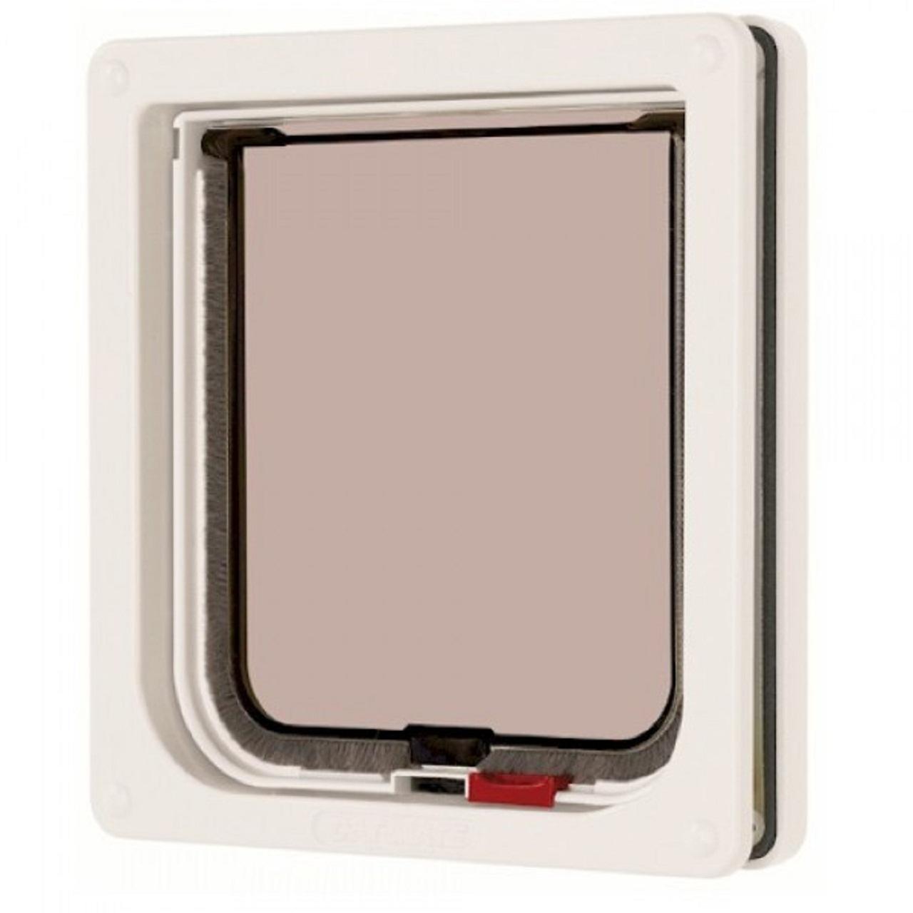 An image of Catmate Lockable Cat Flap White