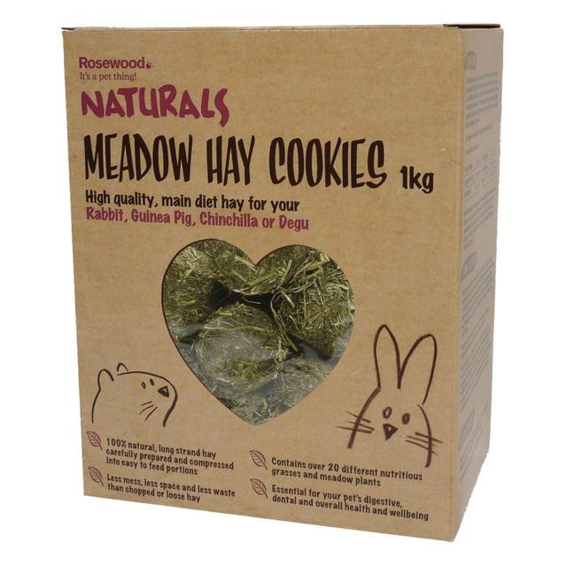 Rosewood Boredom Breaker Natural Meadow Hay Cookies, 1kg