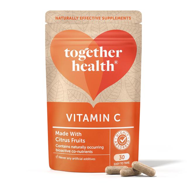 Together Blood Orange Vitamin C With Bioflavonoids Capsules, 30 Per Pack