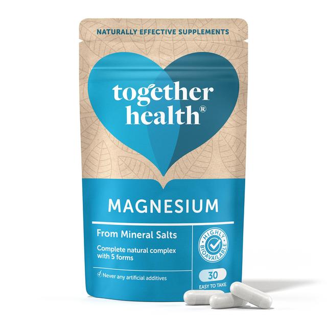 Together Marine Magnesium Capsules, 30 Per Pack