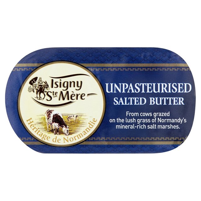 Isigny Ste MÃ¨re Unpasteurised Salted Butter, 250g