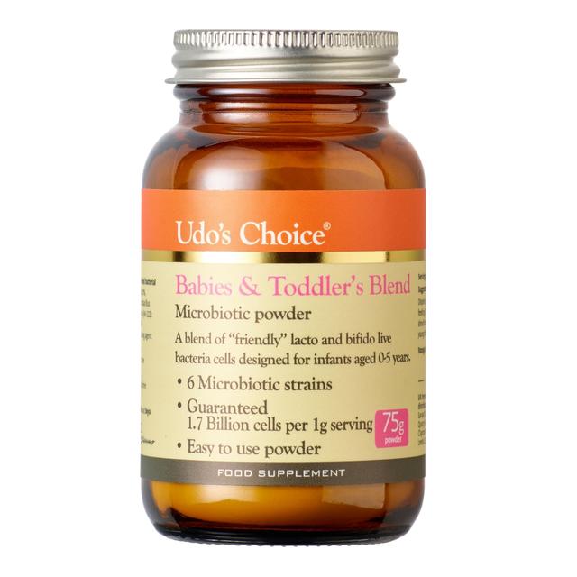 Udo’s Choice Babies & Toddler’s Blend Microbiotic Supplement Powder 0-5Years, 75g
