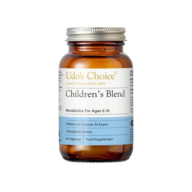 Udo’s Choice Kid’s Blend Microbiotics Supplement Vegetable Capsules 5-15Years