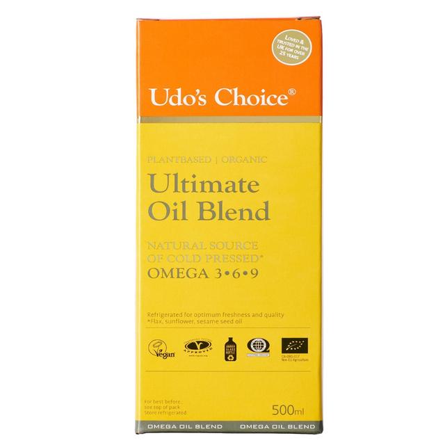Udo’s Choice Organic Chilled Ultimate Oil Blend, 500ml