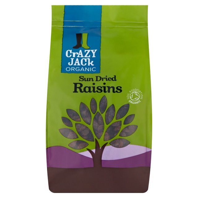 Crazy Jack Organic Raisins, 375g