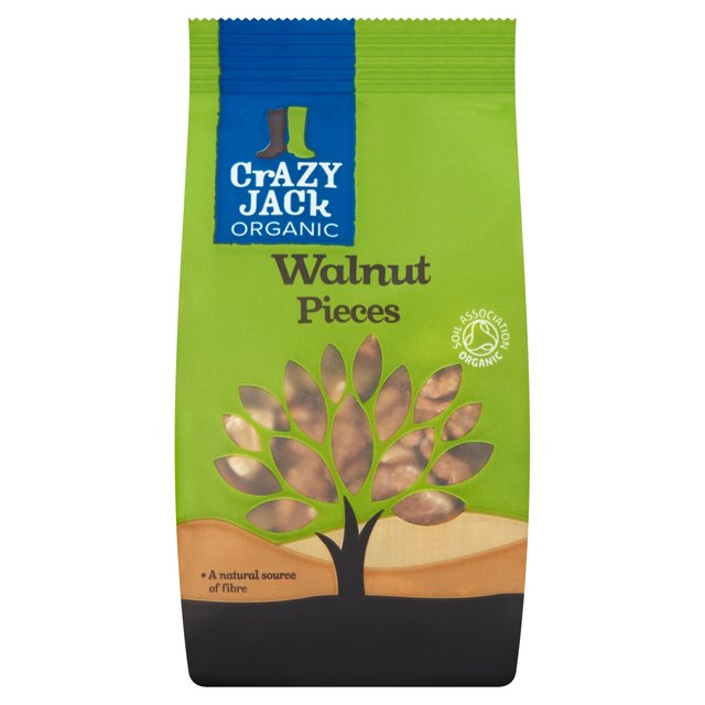 Crazy Jack Organic Walnut Pieces, 100g