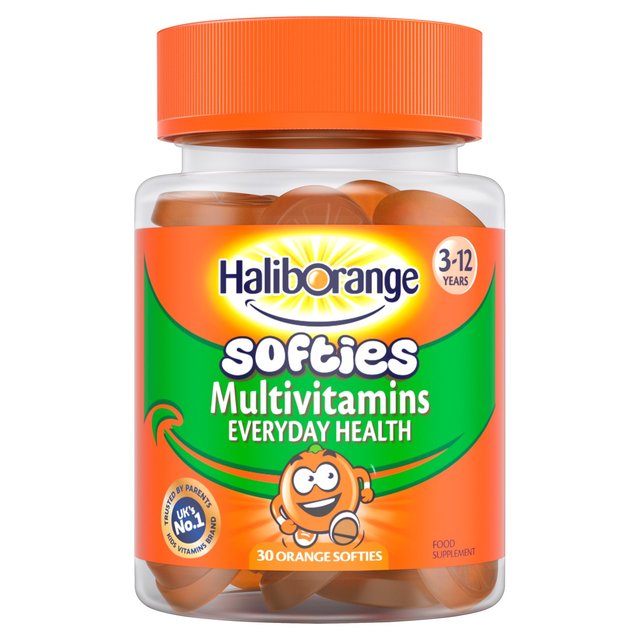 Haliborange Kid’s Softies Multivitamin Orange Gummies 3-12 Years