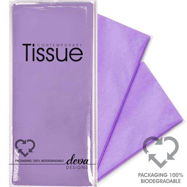 Deva Designs Lavender Tissue Paper, 4 per Pack