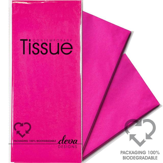 Deva Designs Fuchsia Tissue Paper, 4 per Pack