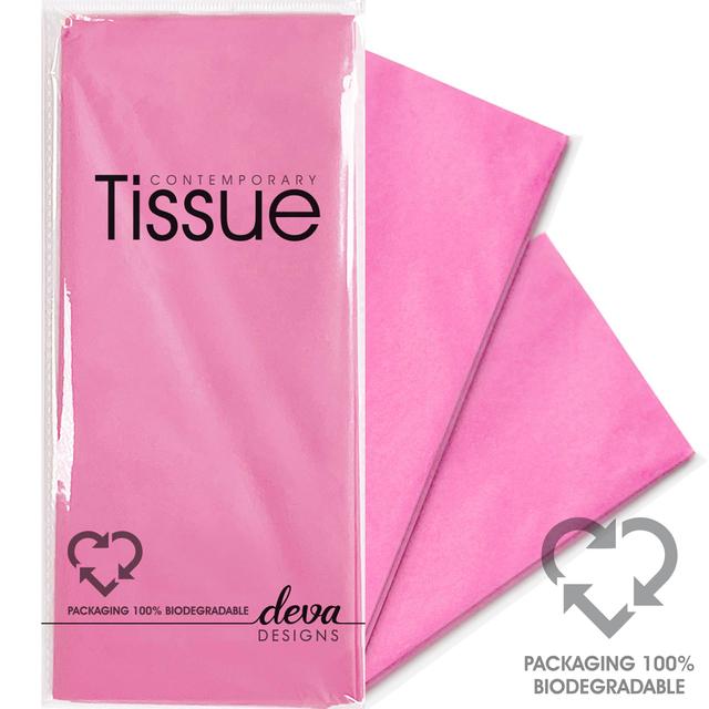 Deva Designs Pink Tissue Paper, 4 per Pack