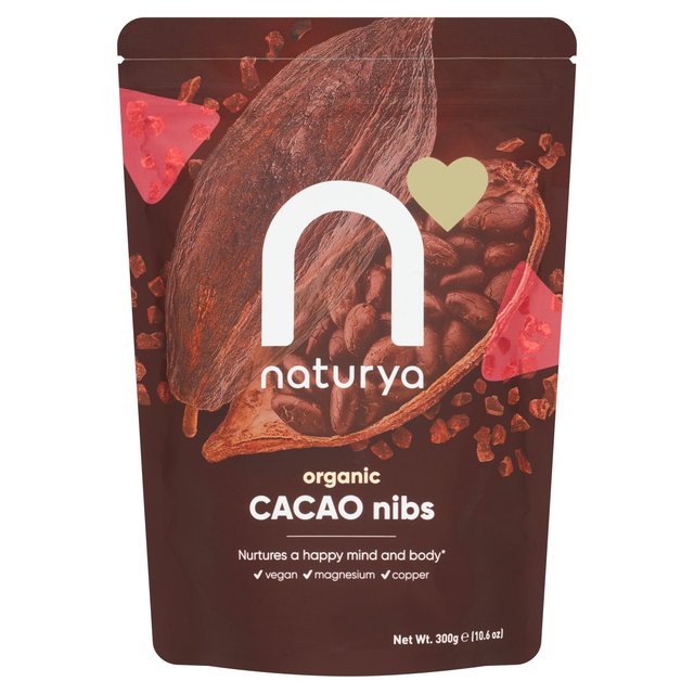 Naturya Organic Cacao Nibs, 300g