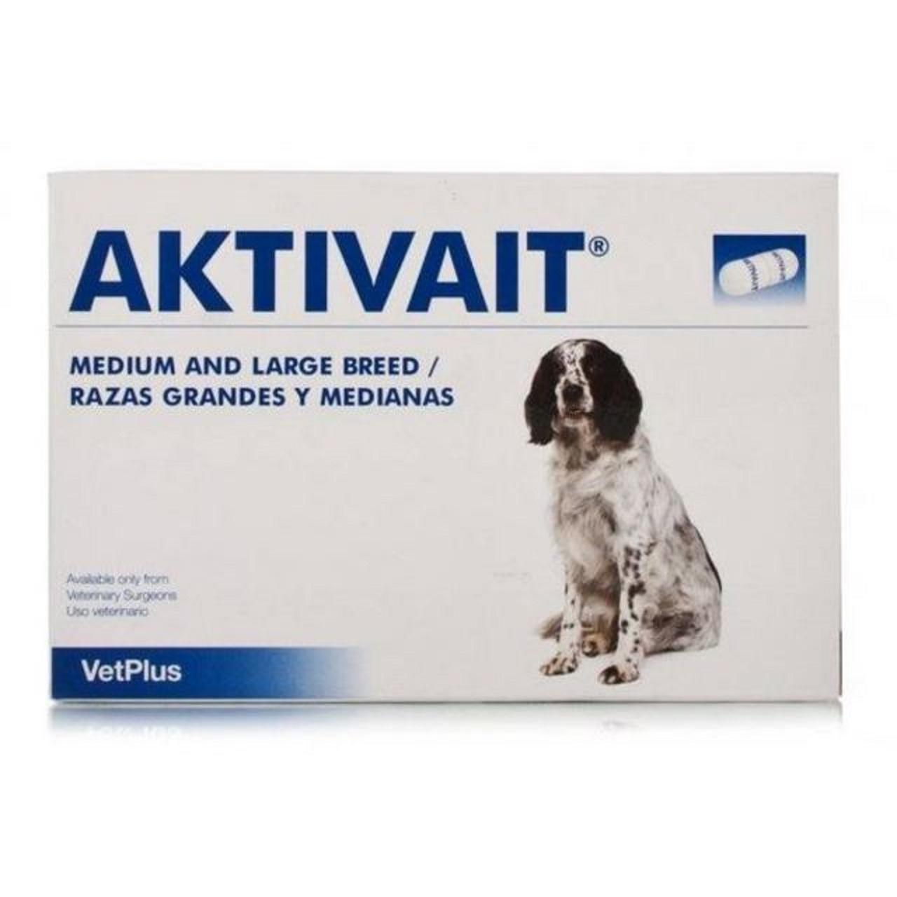 An image of Aktivait Capsules for Medium & Large Breed Dogs
