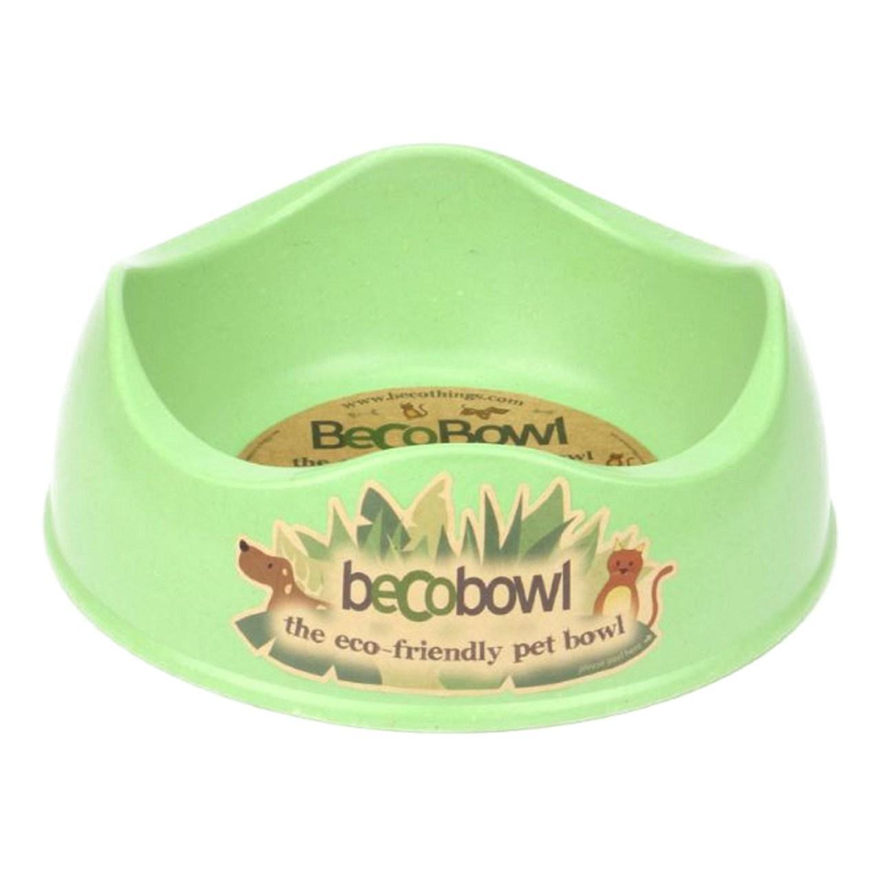 An image of Beco Pets Eco Bowl Large Green