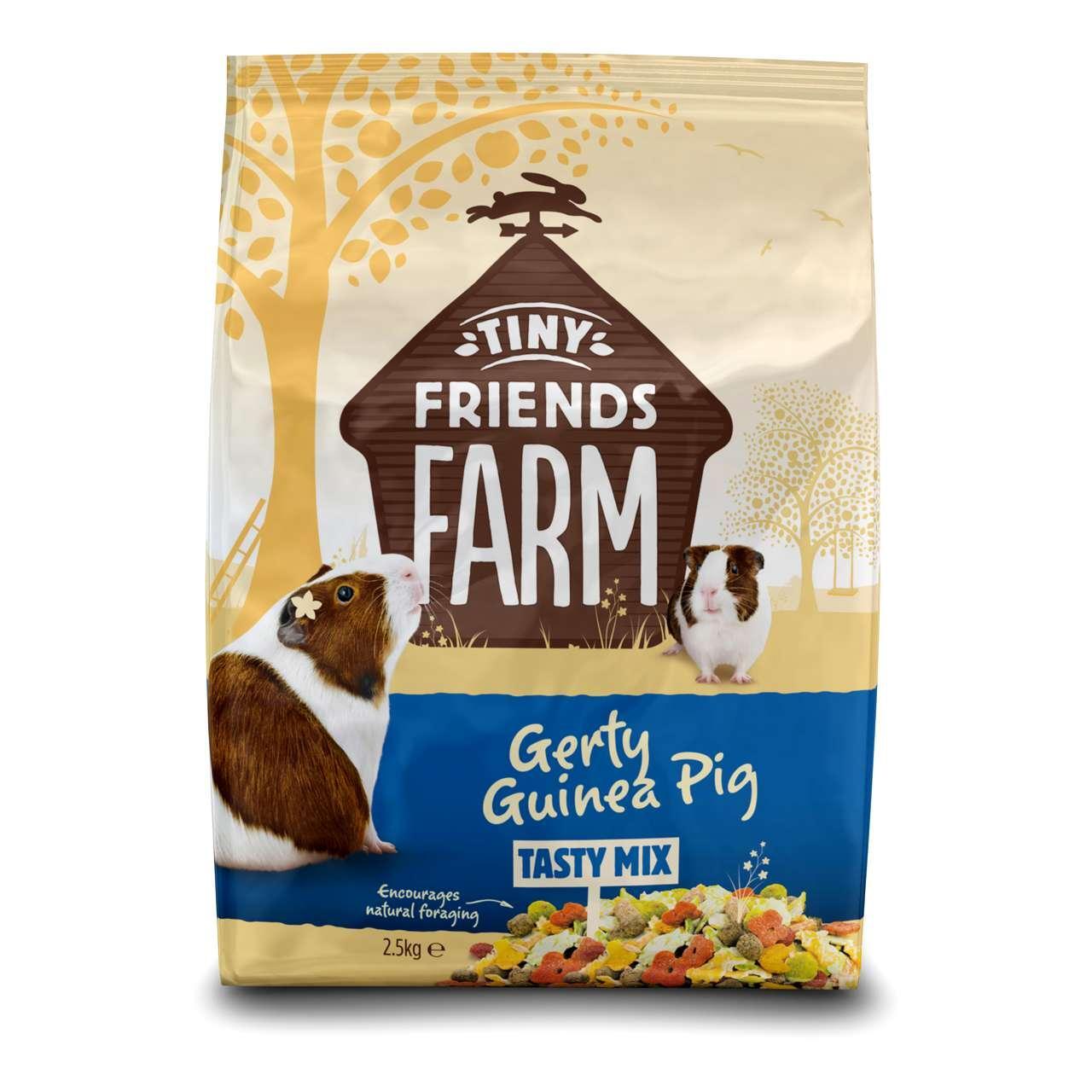 An image of Supreme Tiny Friends Farm Gerty Guinea Pig Tasty Mix