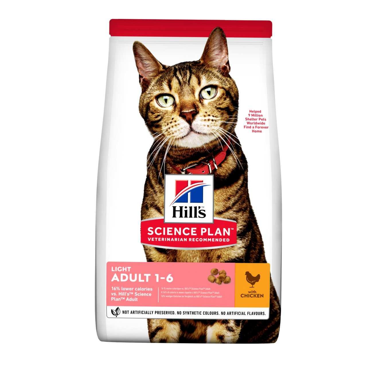 An image of Hill's Science Plan Feline Adult Light Chicken