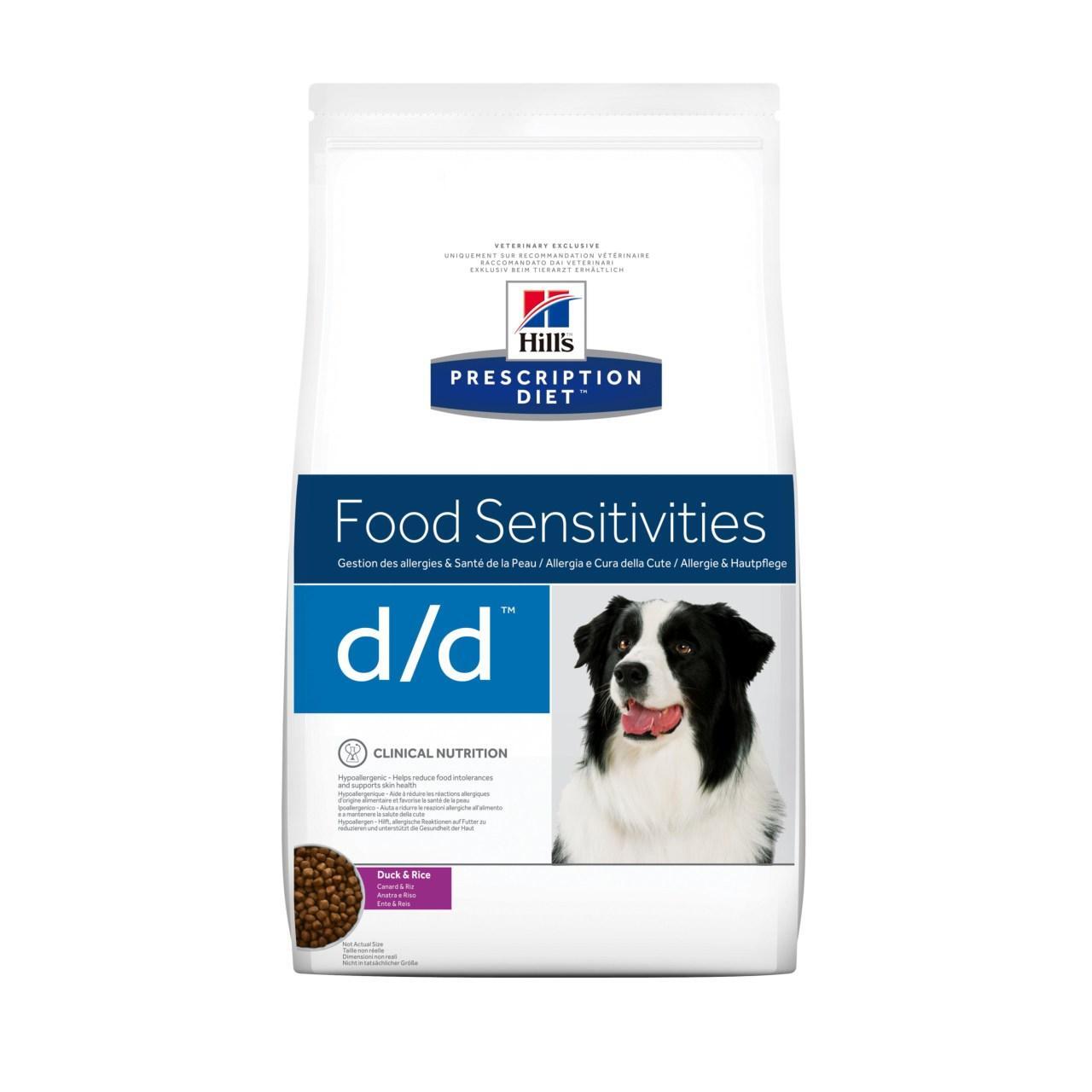 An image of Hill's Prescription Diet Canine d/d Duck and Rice