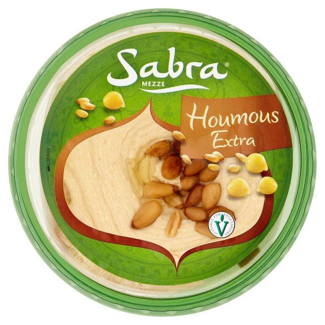 Sabra Authentic Houmous Extra With Pine Nuts, 200g