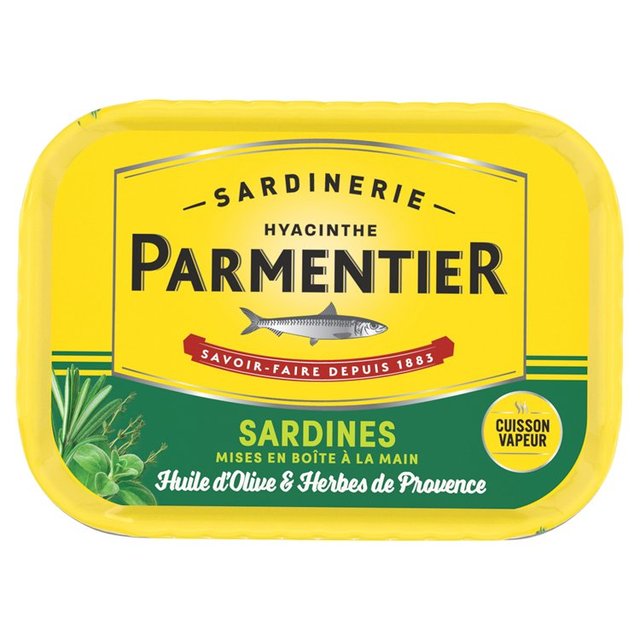H. Parmentier Sardines Olive Oil & Herb, 135g
