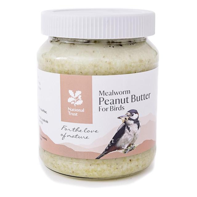 CJ Wildlife National Trust Mealworm Peanut Butter for Wild Birds, 330g