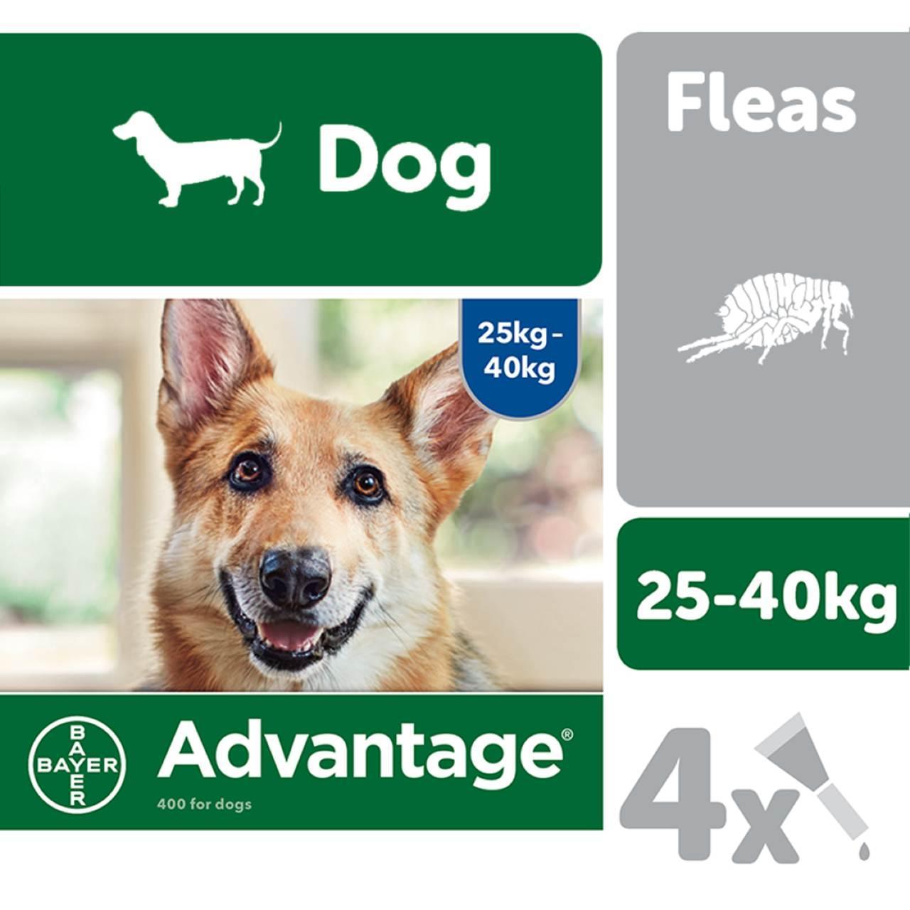 An image of Advantage 400 Spot On for Dogs Over 25Kg