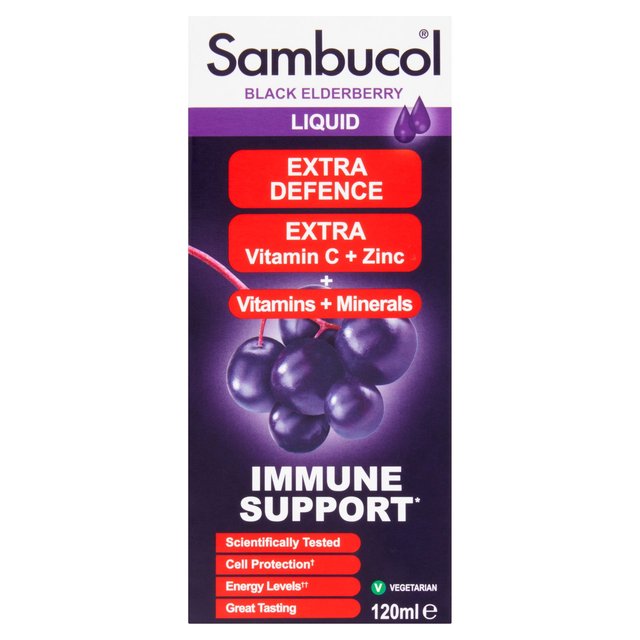 Sambucol Extra Defence Syrup, 120ml