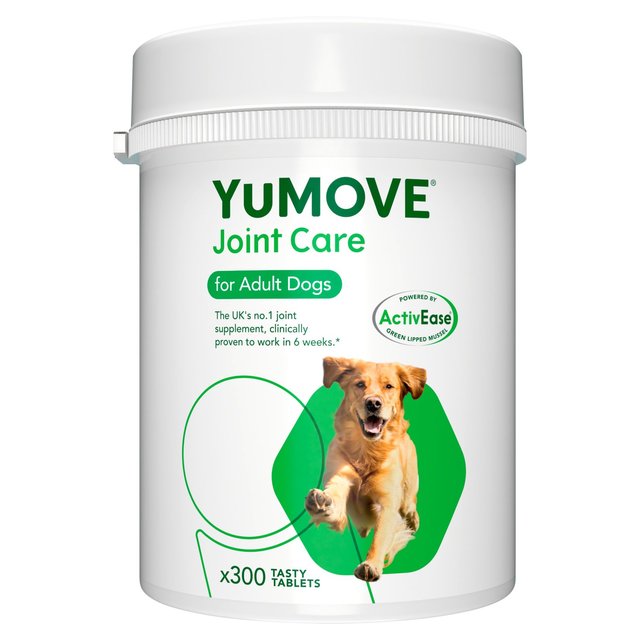 YuMOVE Dog Triple Action Joint Supplement, One Size, 300 Per Pack