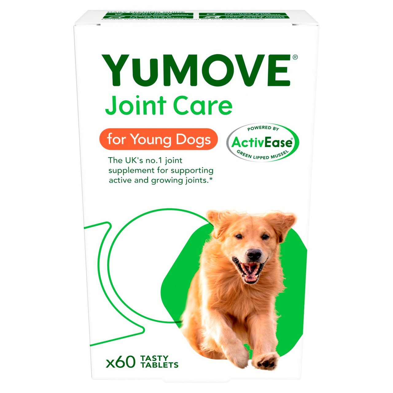 An image of YuMOVE Active Dog 60 per pack
