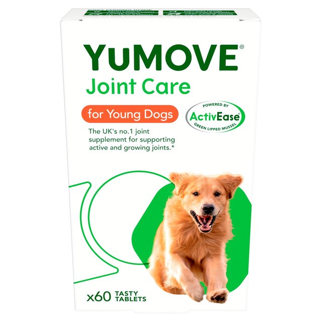 YuMOVE Dog Young & Active Joint Supplement 60 per Pack, One Size