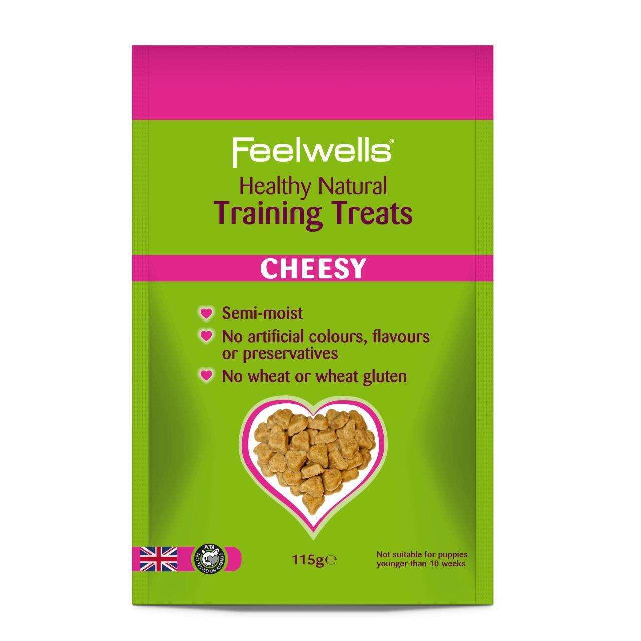 An image of Feelwells Training Treats Cheesy
