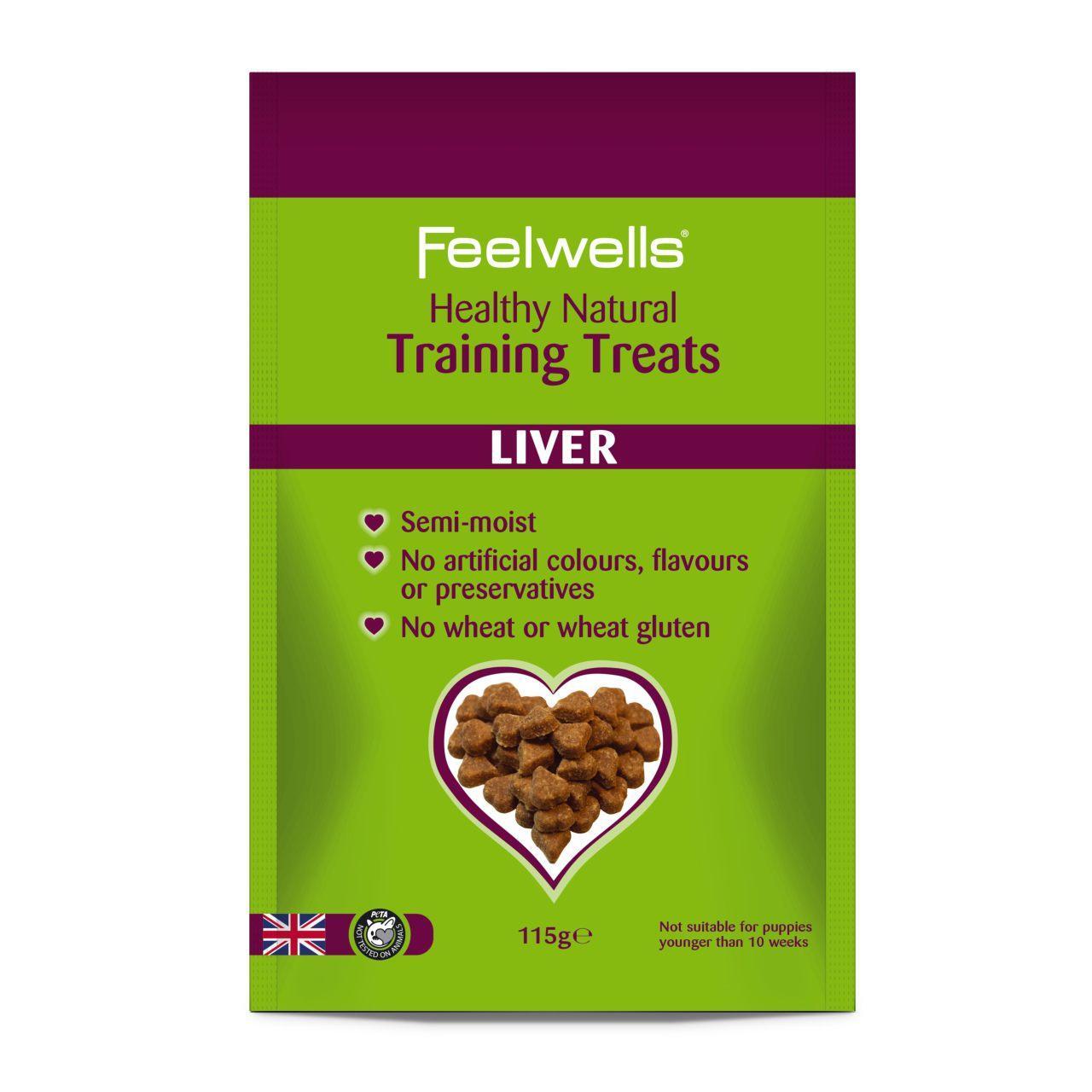 An image of Feelwells Training Treats Liver