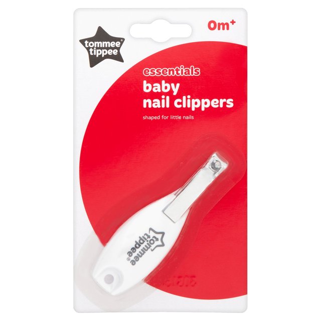Tommee Tippee Essential Basics Baby Nail Clippers, One Size