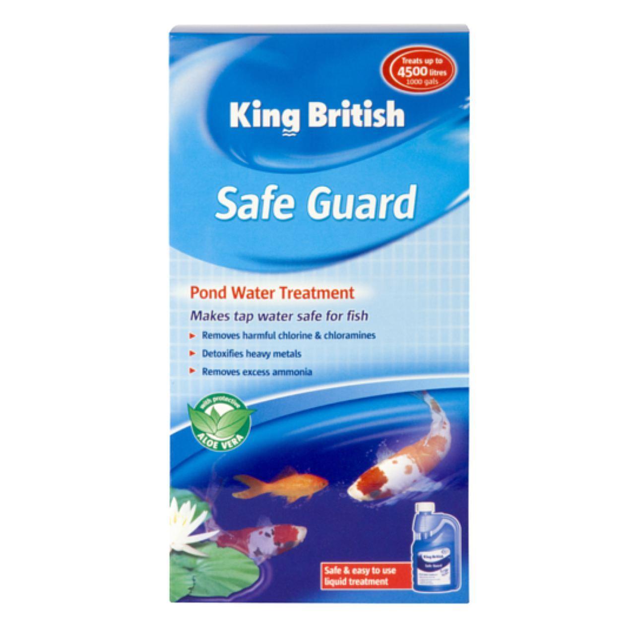 An image of King British Safe Guard De-Chlorinator for Ponds
