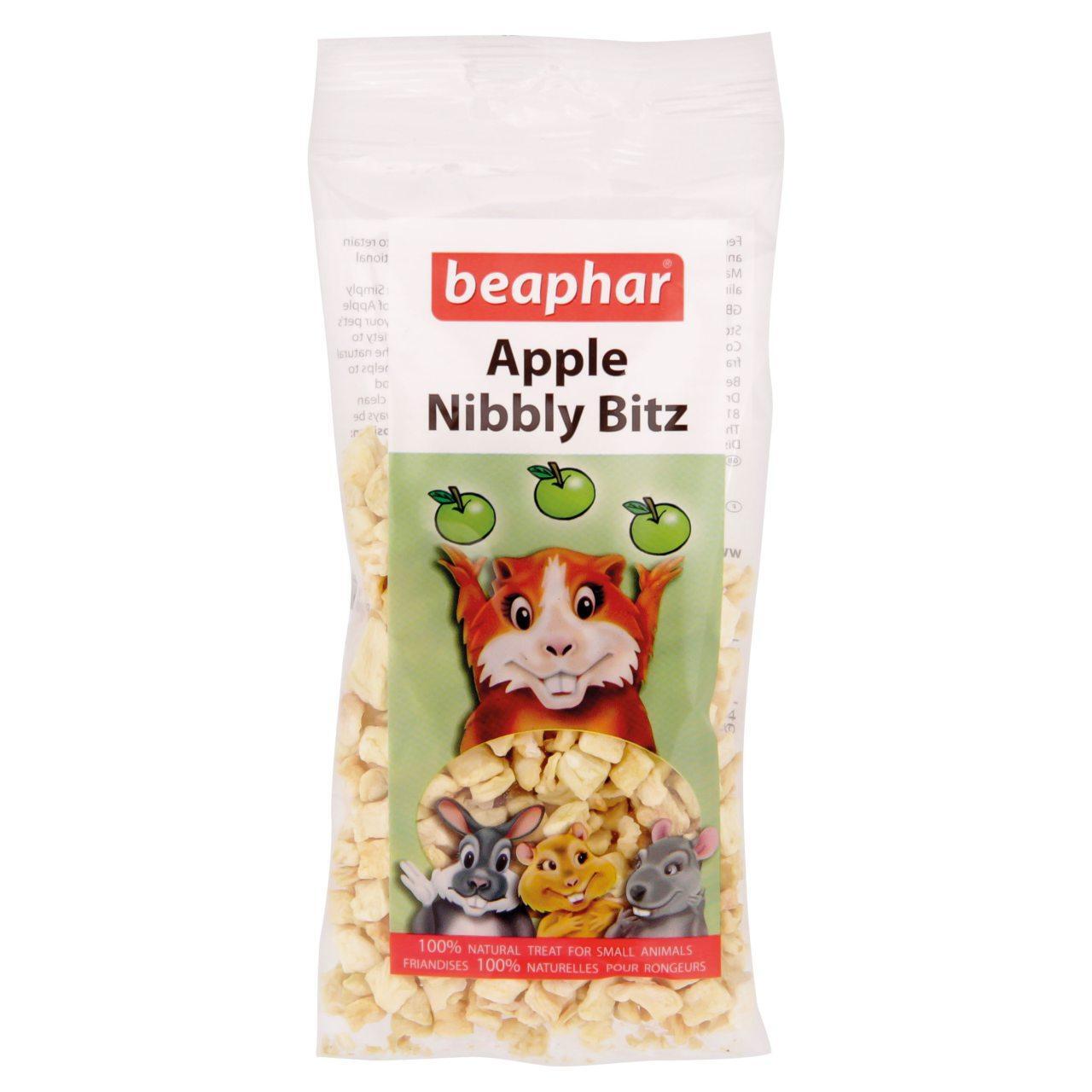 An image of Beaphar Apple Nibbly Bitz For Small Animals