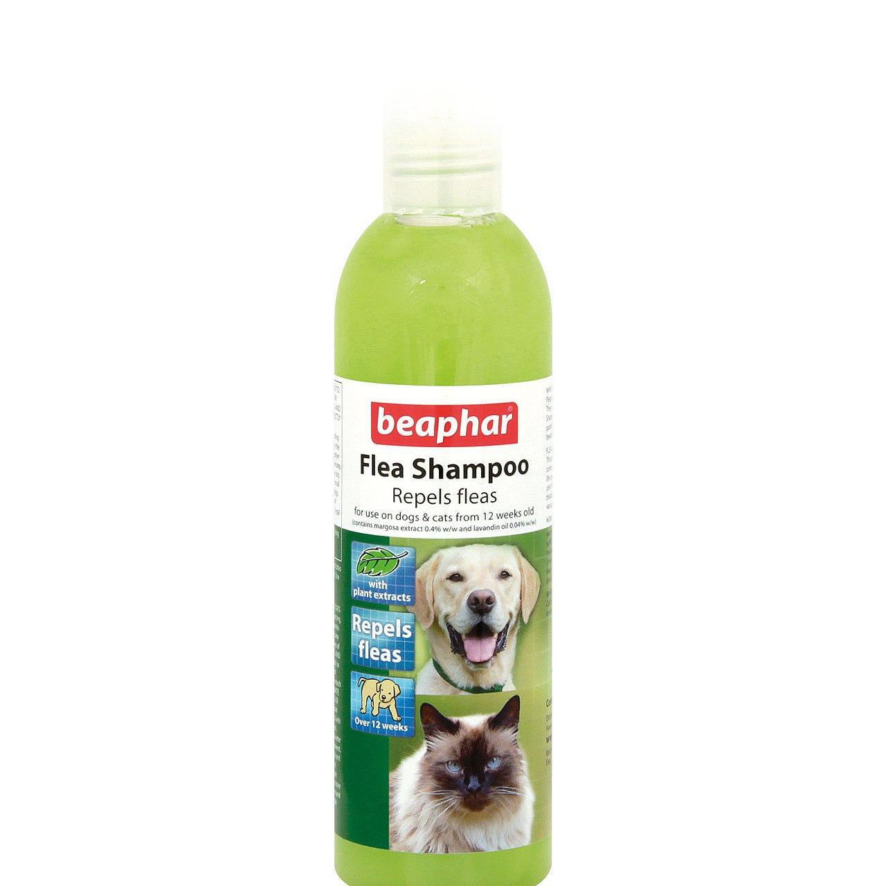An image of Beaphar Flea Repellent Shampoo For Cats & Dogs