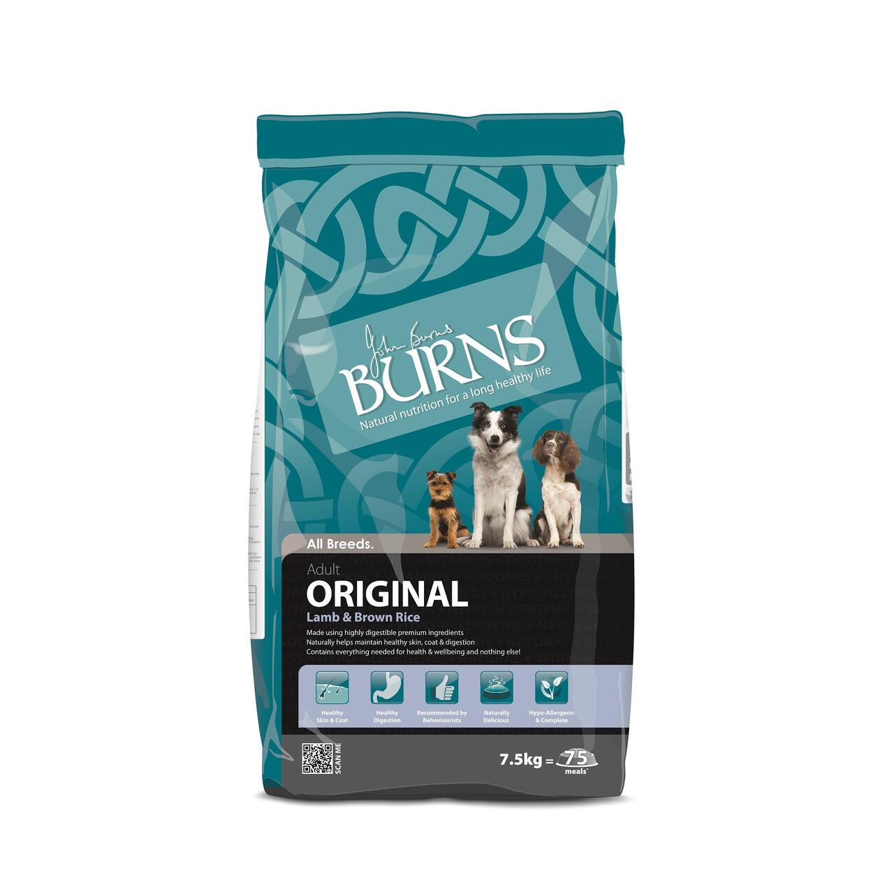 An image of Burns Canine Original Lamb & Brown Rice
