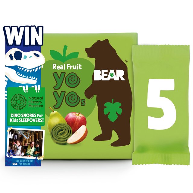 Bear Fruit Yoyos Apple Multipack, 5 x 20g