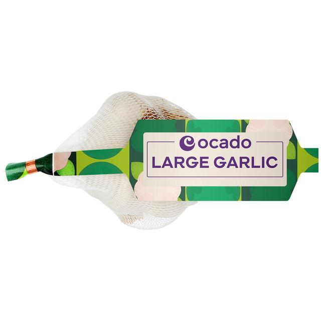 Ocado Large Garlic, One Size