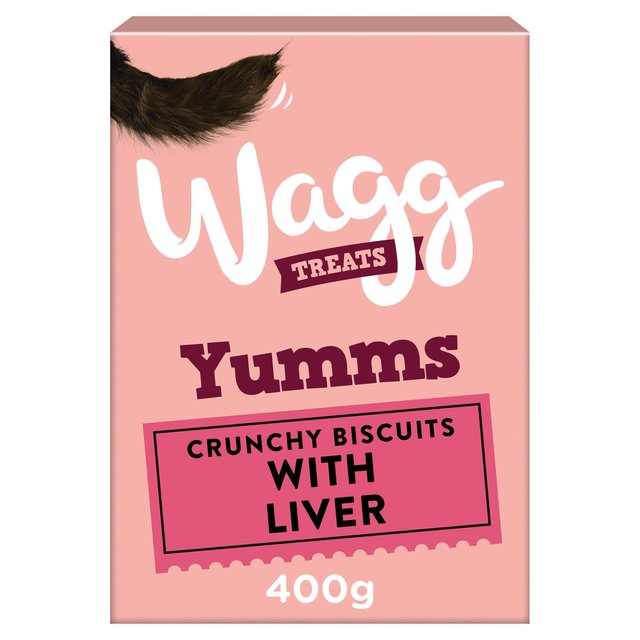 Wagg’mmms Dog Treat Biscuits With Liver, 400g