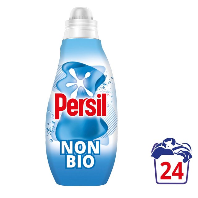 Persil Laundry Washing Liquid Detergent Non Bio 24 Wash, 648ml