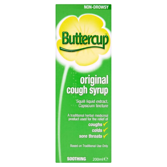 Buttercup Original Cough Syrup, 200ml